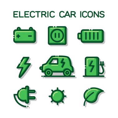 elektrikli araba simgeleri