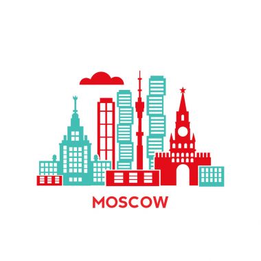 Moskova şehir manzarası