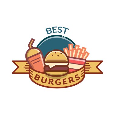 Burger rozet, tasarım şablonu