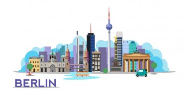 Berlin şehir manzarası