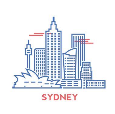Sydney şehir manzarası