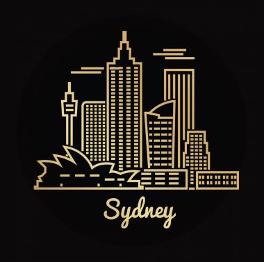 Sydney şehir manzarası