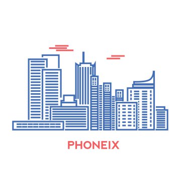 Phoneix şehir manzarası