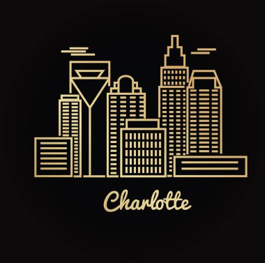 Charlotte şehir manzarası