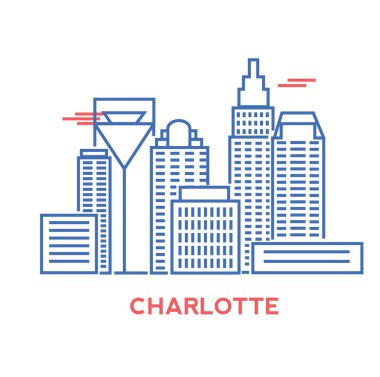 Charlotte şehir manzarası