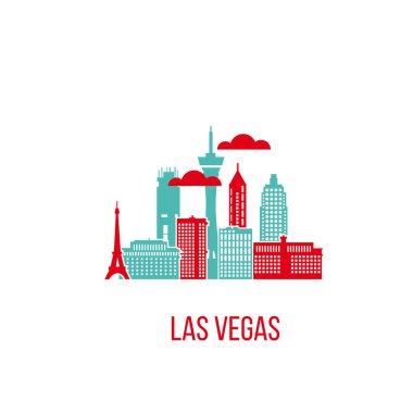 Las vegas şehir manzarası