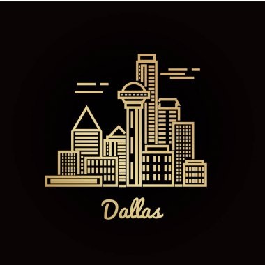 Dallas şehir manzarası