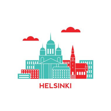 Helsinki şehir manzarası