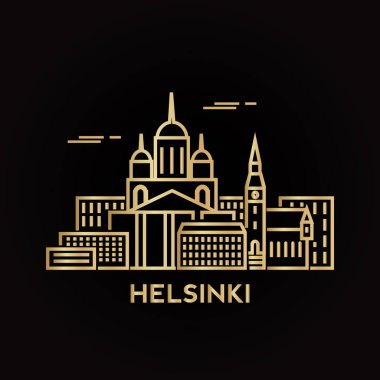 Helsinki şehir manzarası