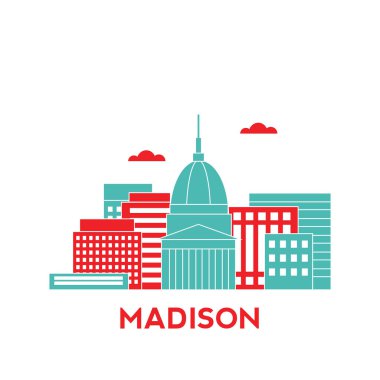 Madison şehir manzarası