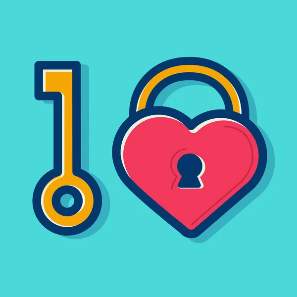 Happy Valentine den ikona — Stockový vektor