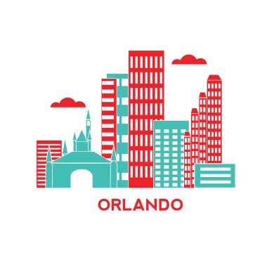 Orlando şehir manzarası