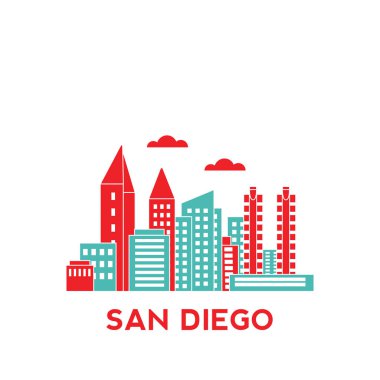 San Diego şehir manzarası