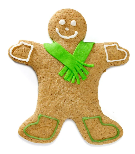 Gingerbread cookie man — Stock Photo, Image