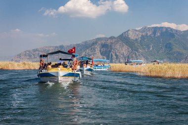  Dalyan, Türkiye'de Likya mezar