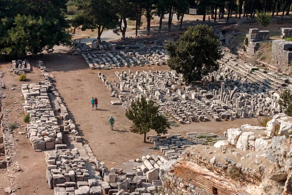 Történelmi Epheszosz, Törökország — Stock Fotó