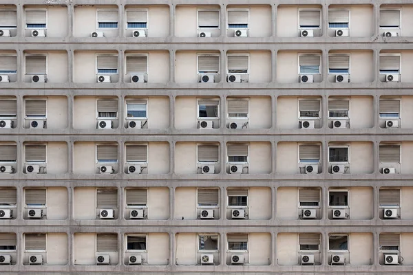 Padrão de repetição de janelas — Fotografia de Stock