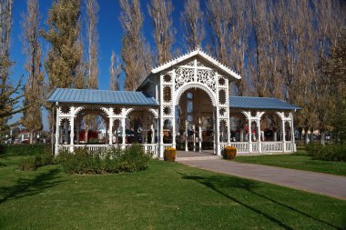 Sazova bilim Parkı içinde tren
