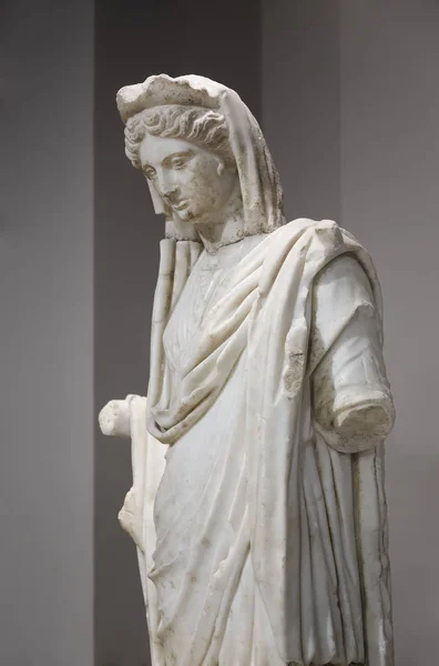 Římská socha v muzeu, Turecko — Stock fotografie