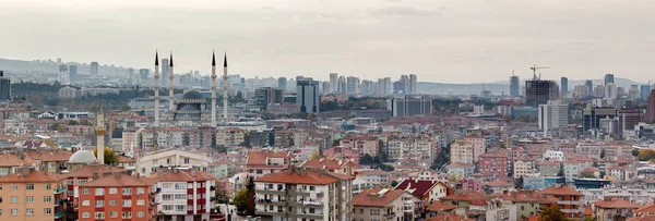 Ankara ve Kocatepe Camii — Stok fotoğraf