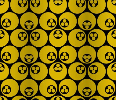 geleneksel Osmanlı cintamani seamless modeli