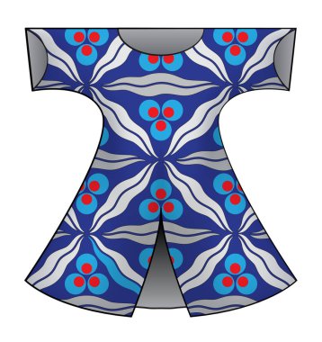 Geleneksel Osmanlı kaftan desenli
