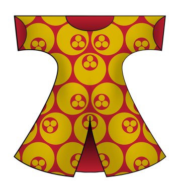 Geleneksel Osmanlı kaftan desenli