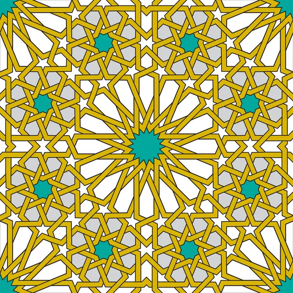 Patrón islámico sin costura — Archivo Imágenes Vectoriales