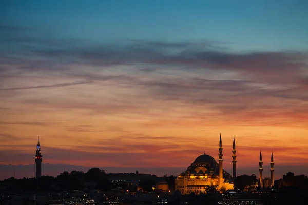 Suleymaniye 사원, 이스탄불 — 스톡 사진