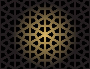 Geometric seamless pattern clipart