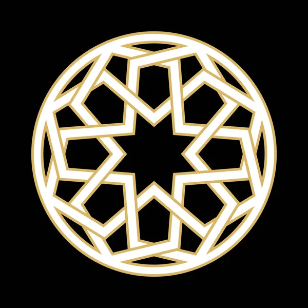 Islamiska geometriska mönster — Stock vektor