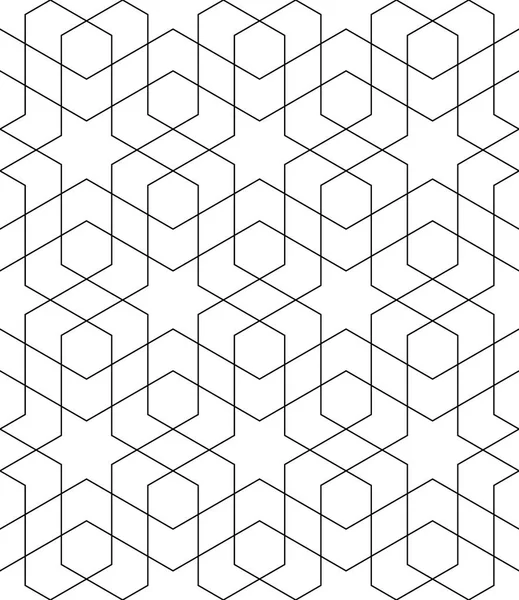 Geometric seamless pattern — Stock Vector