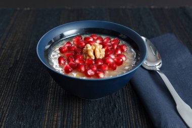 Geleneksel Türk tatlısı Aşure - Noah'ın puding