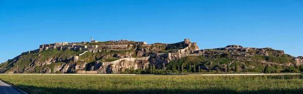 Castelo Van Fortaleza Van Maciça Fortificação Pedra Construída Pelo Antigo — Fotografia de Stock