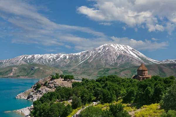 Akdamar Island Lake Van Eastern Turkey — Stock Photo, Image