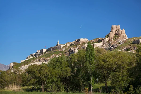 Maior Fortaleza Reino Antigo Van Fortificação Pedra Maciça Van Turquia — Fotografia de Stock