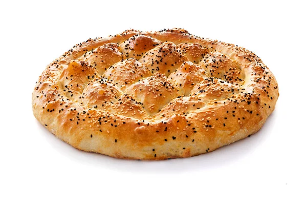 Hemmagjord Ramadan Pita Pide — Stockfoto