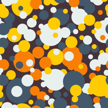 Seamless modeli. Çok renkli daireler