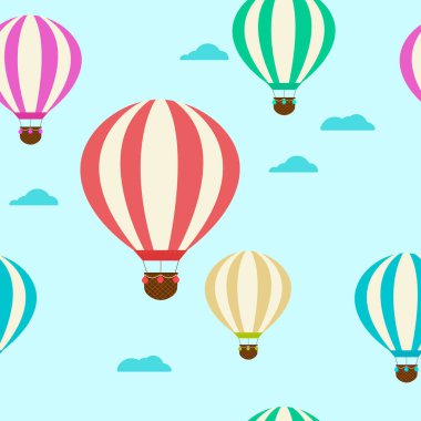 Balonlu desen. Balonlar 
