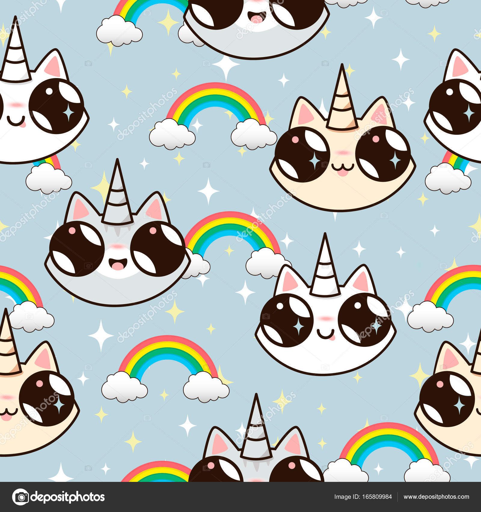 Featured image of post Fondos Unicornios Dibujos Kawaii 3 unicornios preciosos dibujados a l piz