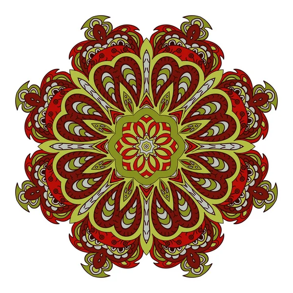 Dessin doodle Mandala — Image vectorielle