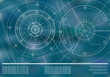 Mühendislik çizimleri. Arka plan Yazıt için. Kurumsal kimlik. Kapak, afiş