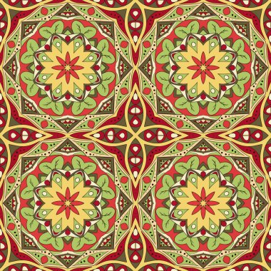 Mandala. Zentangl süsleme yaratıcılık için. Oryantal motifler. Sakin ol, meditasyon. Çiçek