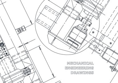 Mühendislik Çizim. Planları. Kapak. Mühendislik tasarım