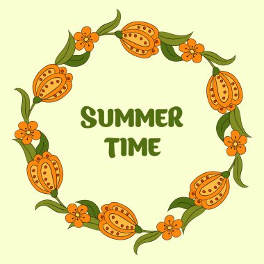 Yaz Kartpostal, kapak, yazıtlar için parlak arka plan. Yaz