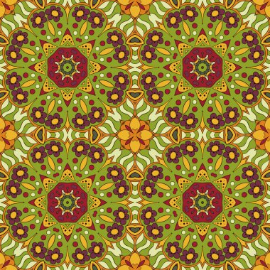  Çizim doodle. Geleneksel sorunsuz süs. Rahatlatıcı resmi