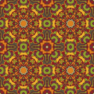  Çizim doodle. Geleneksel sorunsuz süs. Rahatlatıcı resmi