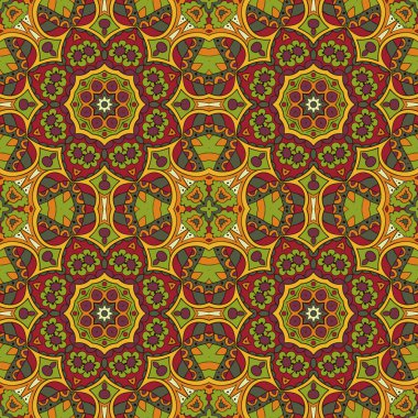  Çizim doodle. Geleneksel sorunsuz süs. Rahatlatıcı resmi