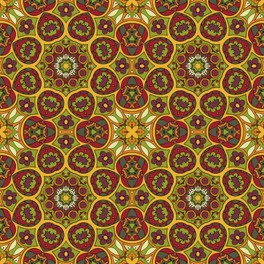  Çizim doodle. Geleneksel sorunsuz süs. Rahatlatıcı resmi