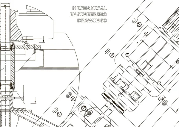 Makine mühendisliği çizimleri. Teknik tasarım. Enstrüman yapımı. Planları. Beyaz